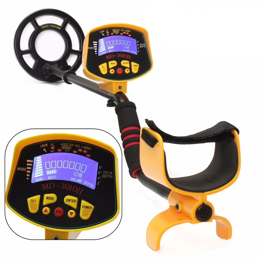 MD3010II Metal Detector With LCD Screen High Sensitivity Underground Gold Treasure Hunter
MD3010II Metal Detector With LCD Screen High Sensitivity Underground Gold Treasure Hunter