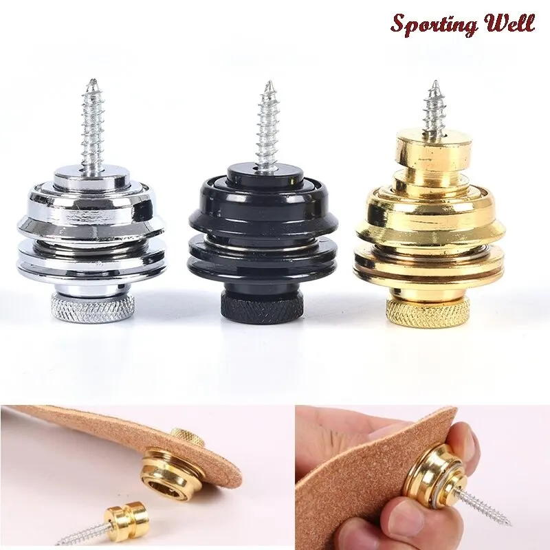 1Pcs Guitar / Bass Strap Lock Strap Lock Straplock Button Silver/Gold/Black Guitar Parts Accessories New
1Pcs Guitar / Bass Strap Lock Strap Lock Straplock Button Silver/Gold/Black Guitar Parts Accessories New