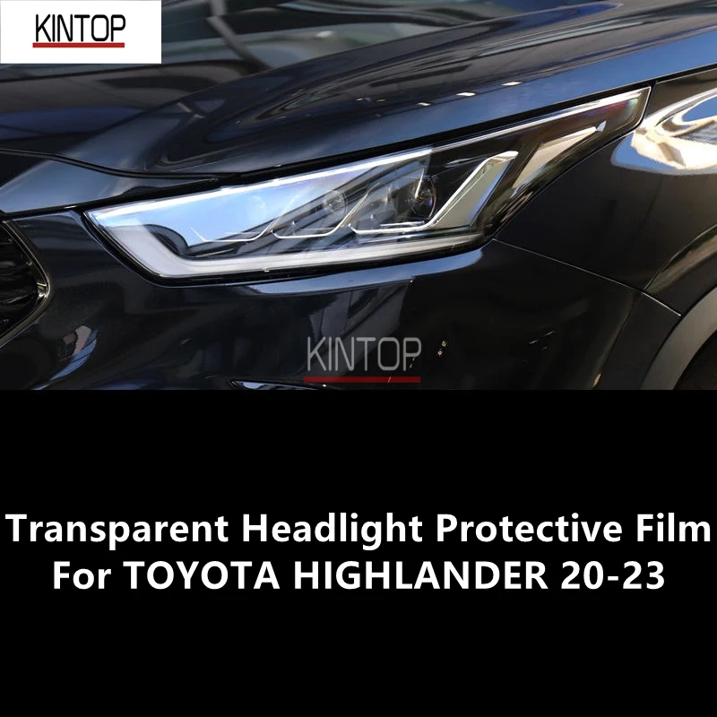 For TOYOTA HIGHLANDER 20-23 TPU Transparent Headlight Protective Film, Headlight Protection,Film Modification
For TOYOTA HIGHLANDER 20-23 TPU Transparent Headlight Protective Film, Headlight Protection,Film Modification