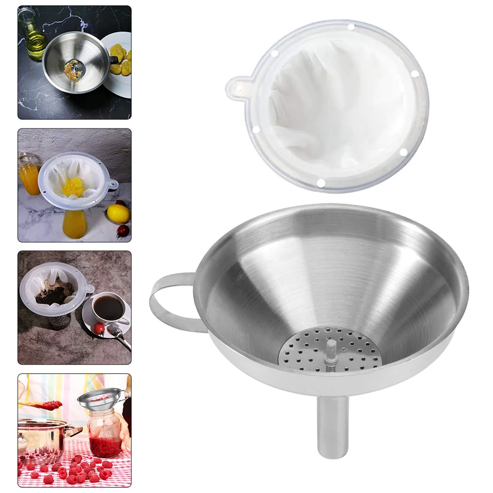 3 Pcs Tea Funnel Cooking Oil Strainer Kitchen Funnel Strainer Household Tools Stainless Steel Funnel Jam Soup Filter
3 Pcs Tea Funnel Cooking Oil Strainer Kitchen Funnel Strainer Household Tools Stainless Steel Funnel Jam Soup Filter