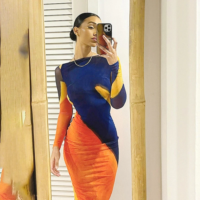 2022 Sexy O Neck See Through Beach Dress Summer Bodycon Sundress Women Clothes Elegant Print Backless Casual Club Party Dresses
2022 Sexy O Neck See Through Beach Dress Summer Bodycon Sundress Women Clothes Elegant Print Backless Casual Club Party Dresses