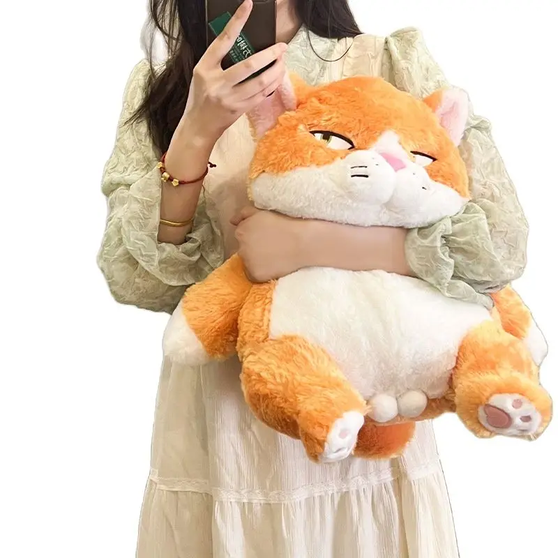Plush Orange Cat SItting Soft Stuffed Toys High Quality Anime Stinky Face Originality Cushion Children Birthday Christmas Gift
Plush Orange Cat SItting Soft Stuffed Toys High Quality Anime Stinky Face Originality Cushion Children Birthday Christmas Gift