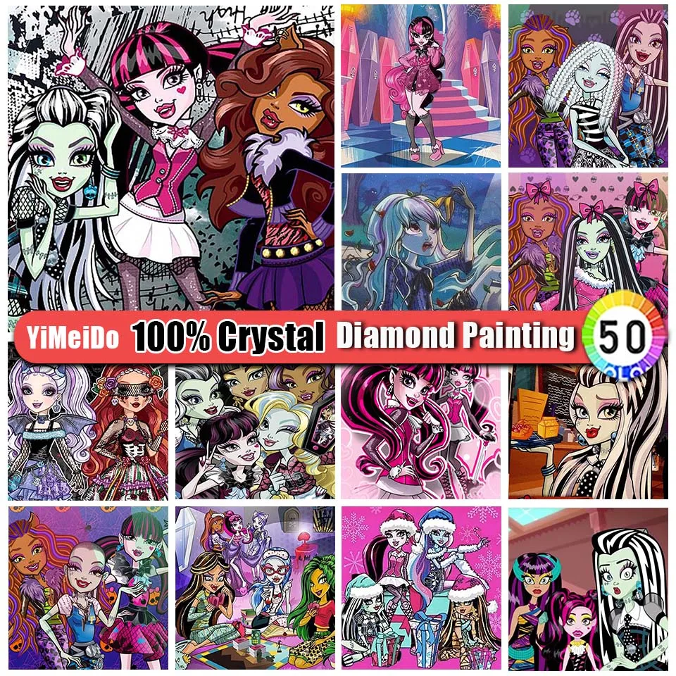 YiMeiDo 100% Crystal Diamond Painting Girl Cross Stitch 5D DIY Diamond Emeroidery Mosaic Cartoon Rhinestone Picture Home Decor
YiMeiDo 100% Crystal Diamond Painting Girl Cross Stitch 5D DIY Diamond Emeroidery Mosaic Cartoon Rhinestone Picture Home Decor