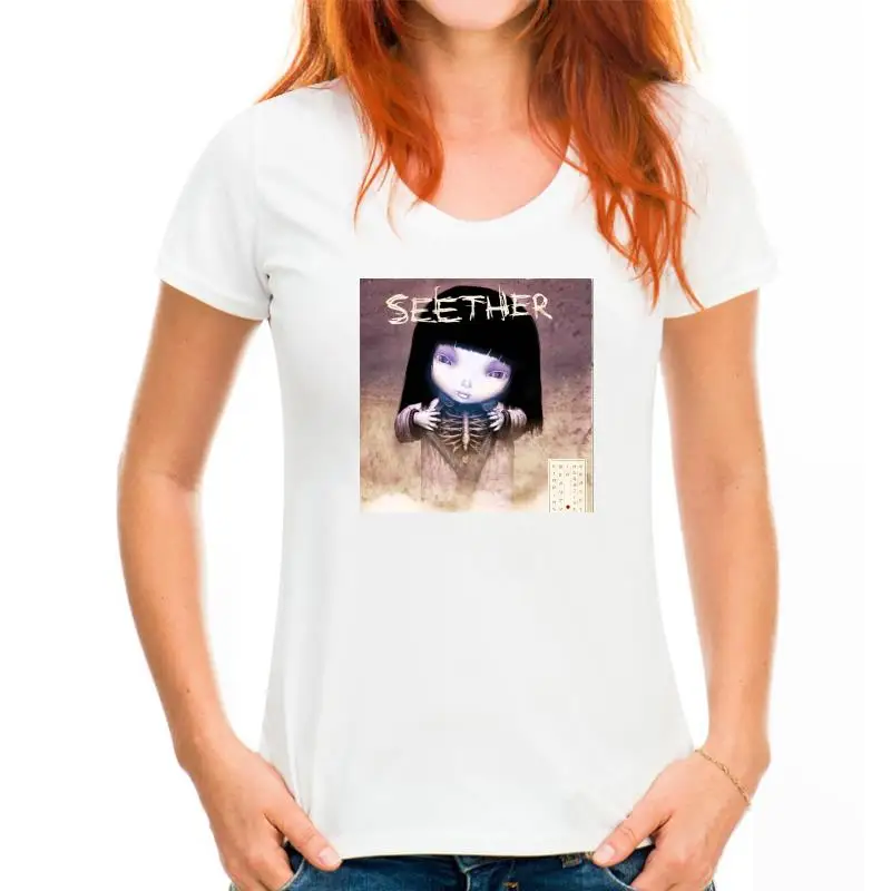 

Футболка с принтом черепа Ace Of Spades, женская футболка в стиле рок, гот Панк Байкерская женская футболка в стиле Харадзюку