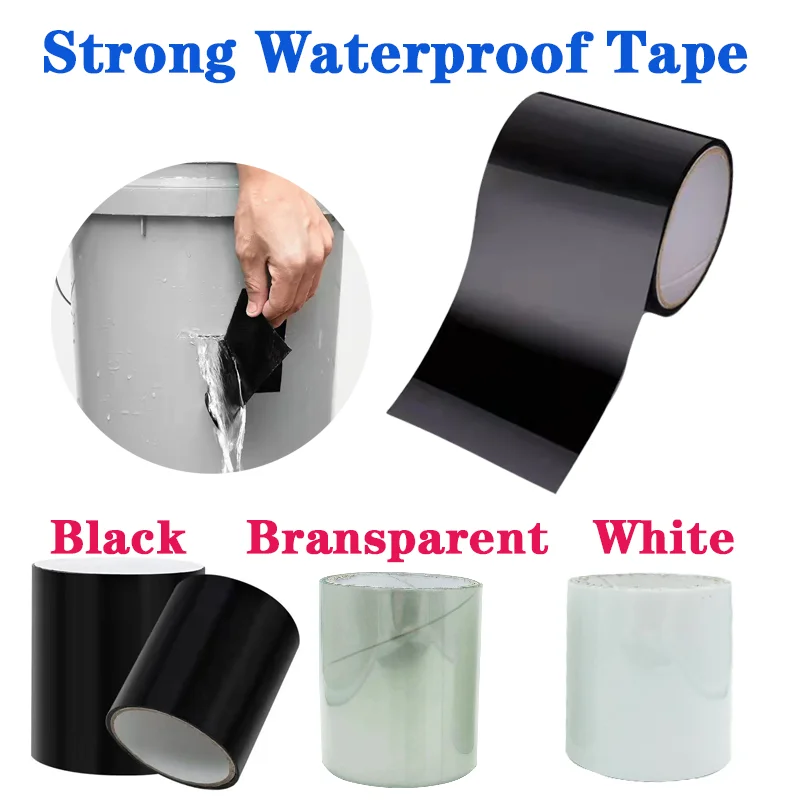 5/10 CM Width Waterproof Tape Reinforced Adhesive Wall Stickers Gadgets For Home Bathroom Water Pipe Self Adhesive Sealing Tape
5/10 CM Width Waterproof Tape Reinforced Adhesive Wall Stickers Gadgets For Home Bathroom Water Pipe Self Adhesive Sealing Tape