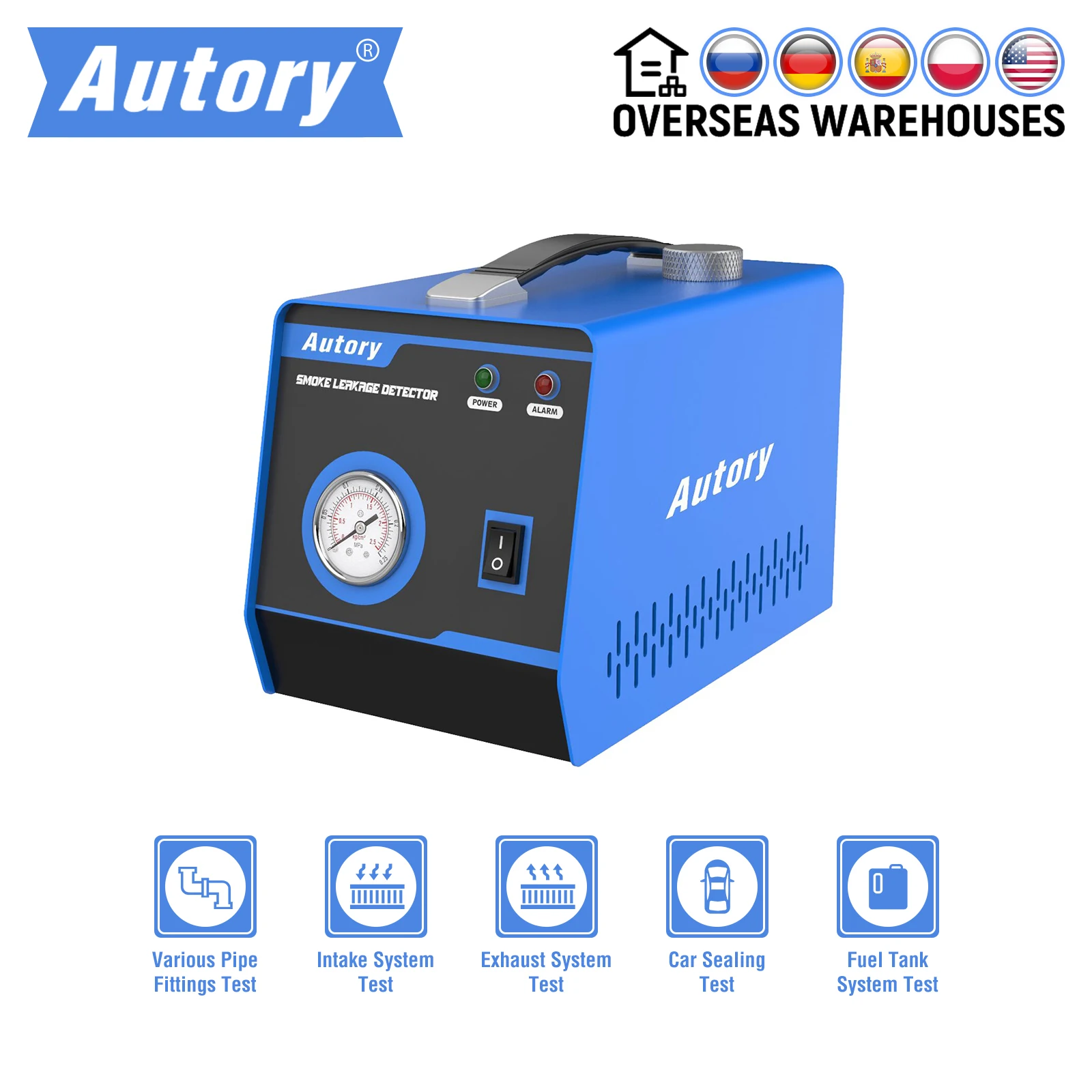Автомобильный детектор утечки дыма Autory AESM700, детектор утечки труб, анализатор, автомобильный EVAP топливная выхлопная система, тест на уплотн...
Автомобильный детектор утечки дыма Autory AESM700, детектор утечки труб, анализатор, автомобильный EVAP топливная выхлопная система, тест на уплотн...