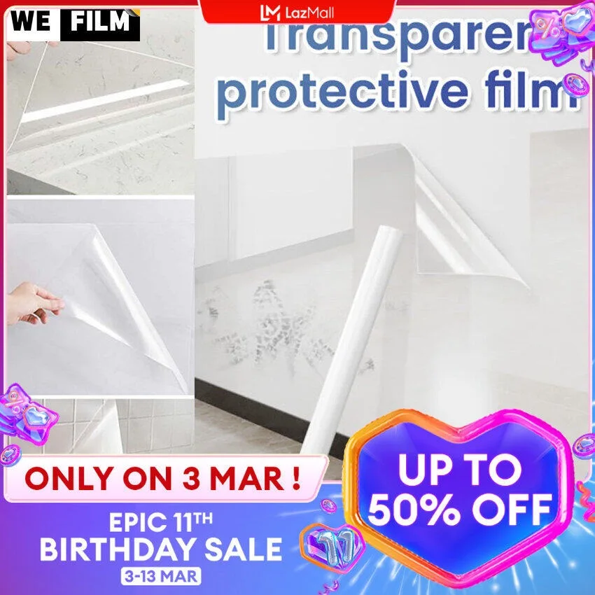 Transparent Wallpaper Latex Paint Wall Protective Film Transparent Static Removable Not Hurt Wall Transparent Waterproof Film
Transparent Wallpaper Latex Paint Wall Protective Film Transparent Static Removable Not Hurt Wall Transparent Waterproof Film