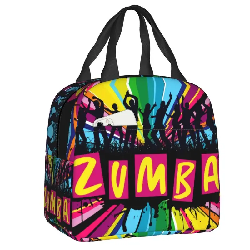 Custom Dancer Zumba Lunch Bag Men Women Fitness Cooler Thermal Insulated Lunch Boxes for Kids School
Custom Dancer Zumba Lunch Bag Men Women Fitness Cooler Thermal Insulated Lunch Boxes for Kids School