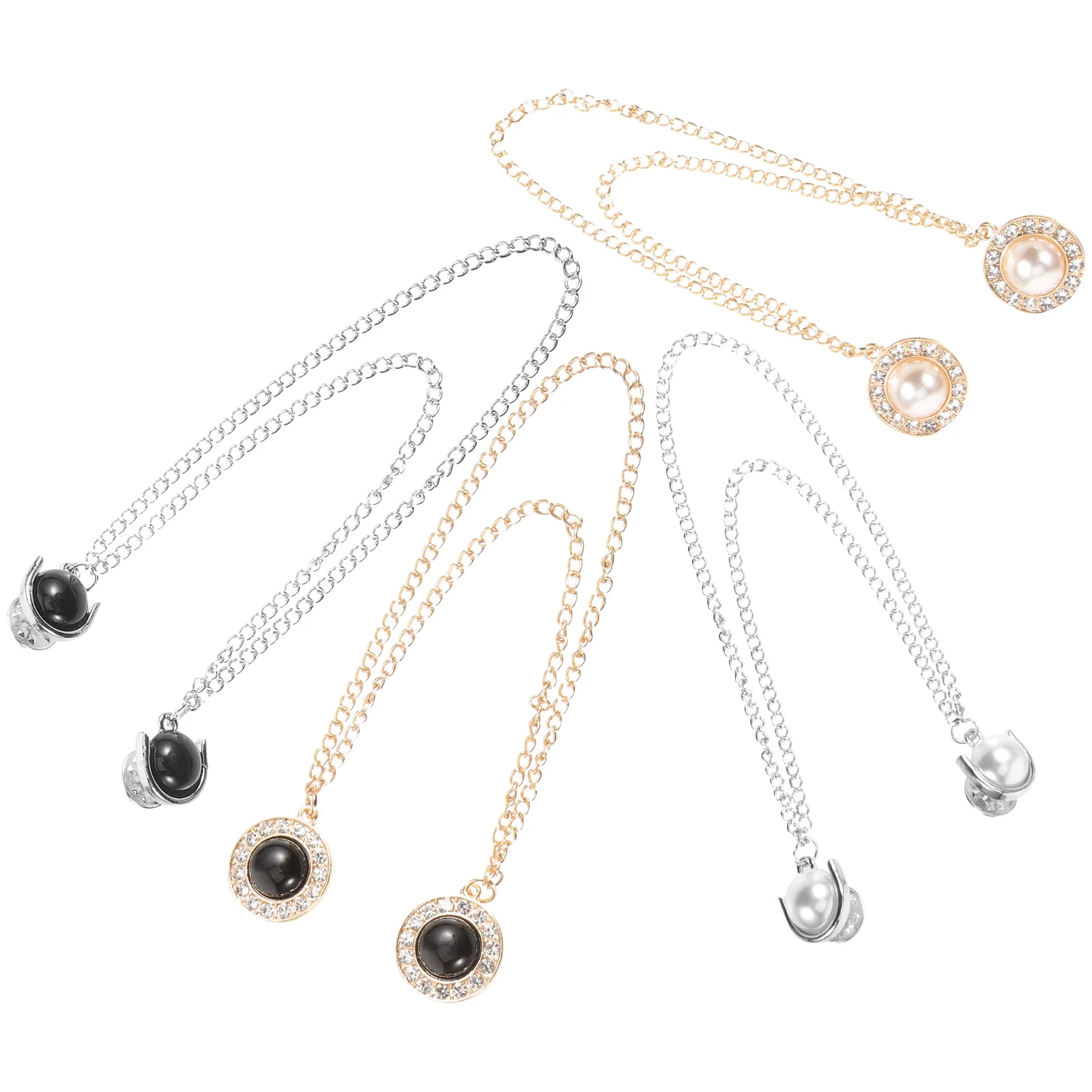 Cardigan Collar Clip Shawl Clips Chain Sweater Cardigans Clasps Clothing Cloak Hold Together
Cardigan Collar Clip Shawl Clips Chain Sweater Cardigans Clasps Clothing Cloak Hold Together