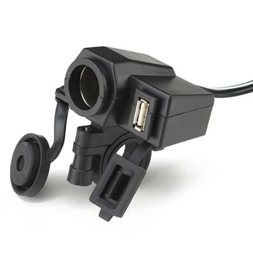 Motorcycle Cigarette Lighter 2.1A USB Charger Waterproof Dustproof Mortorbike Power Adapter 2.1A USB Power Outlet Adapter
Motorcycle Cigarette Lighter 2.1A USB Charger Waterproof Dustproof Mortorbike Power Adapter 2.1A USB Power Outlet Adapter
