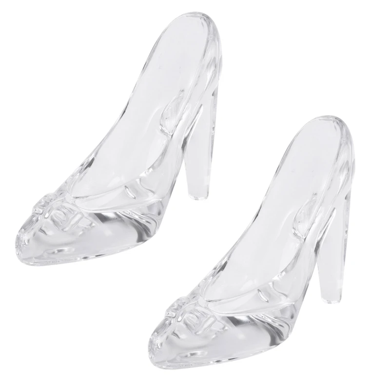 2X Crystal Shoes Glass Birthday Gift Home Decor Cinderella High-Heeled Shoes Wedding Shoes Figurines Miniatures Ornament
2X Crystal Shoes Glass Birthday Gift Home Decor Cinderella High-Heeled Shoes Wedding Shoes Figurines Miniatures Ornament