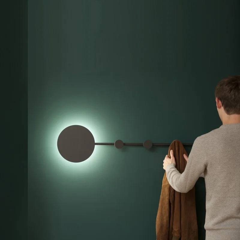 Nordic Creative Simple and Modern Household Hook Wall Light Bedroom Bedside Hanger Hanging Wall Lamp Lights Decoration
Nordic Creative Simple and Modern Household Hook Wall Light Bedroom Bedside Hanger Hanging Wall Lamp Lights Decoration