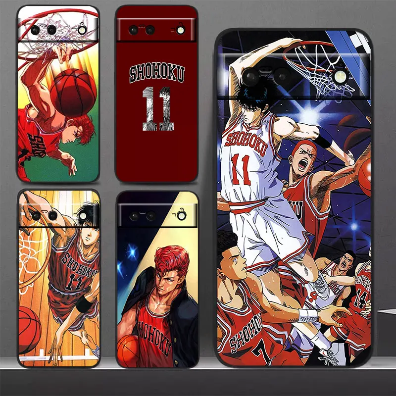 Anime Comics Slam dunk Phone Case For Google Pixel 7 Pro 6 Pro 6A 5A 5 4 4A XL 5G Black Soft Cover Fundas Cover
Anime Comics Slam dunk Phone Case For Google Pixel 7 Pro 6 Pro 6A 5A 5 4 4A XL 5G Black Soft Cover Fundas Cover