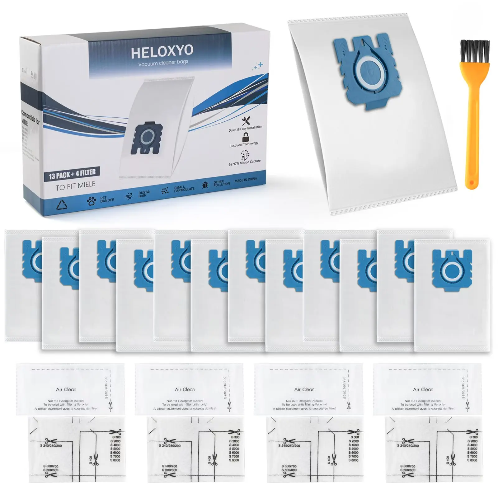 Наборы мешков для пылесосов Miele Classic C1 C2 S8 S5 S2 S600 C3
Наборы мешков для пылесосов Miele Classic C1 C2 S8 S5 S2 S600 C3