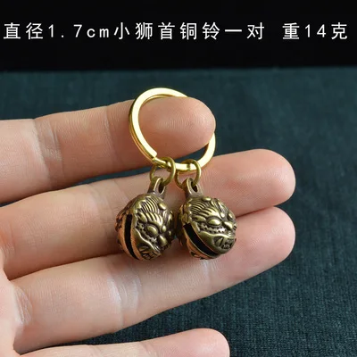 Медный кулон голова тигра с колокольчиком
Медный кулон голова тигра с колокольчиком