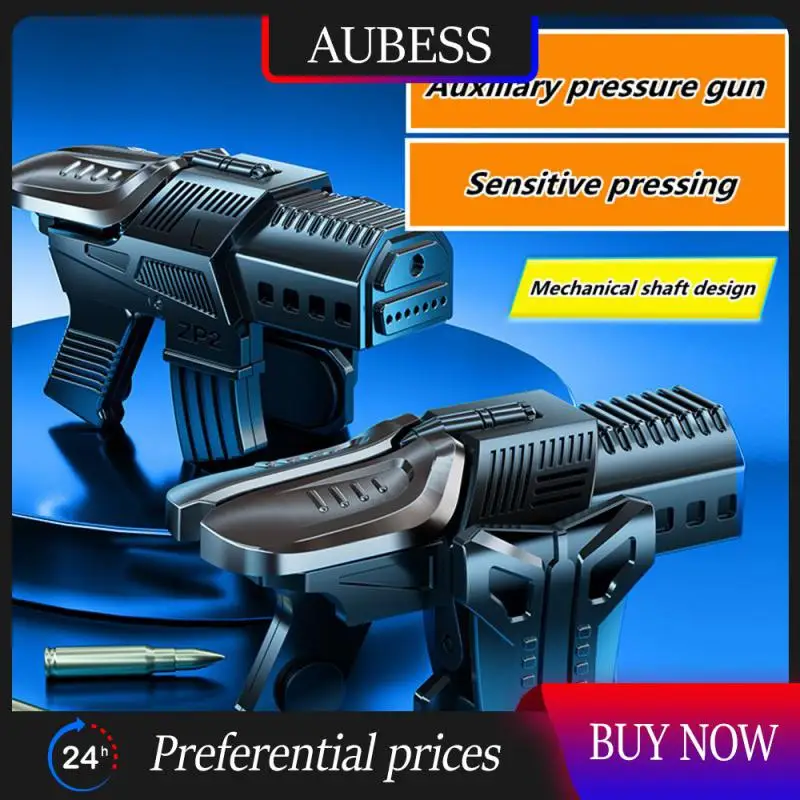 Game Triggers 4 Output Heads Four-button Shooting Games Handle Universal Flexible Game Controller New Shooting Trigger Non-slip
Game Triggers 4 Output Heads Four-button Shooting Games Handle Universal Flexible Game Controller New Shooting Trigger Non-slip