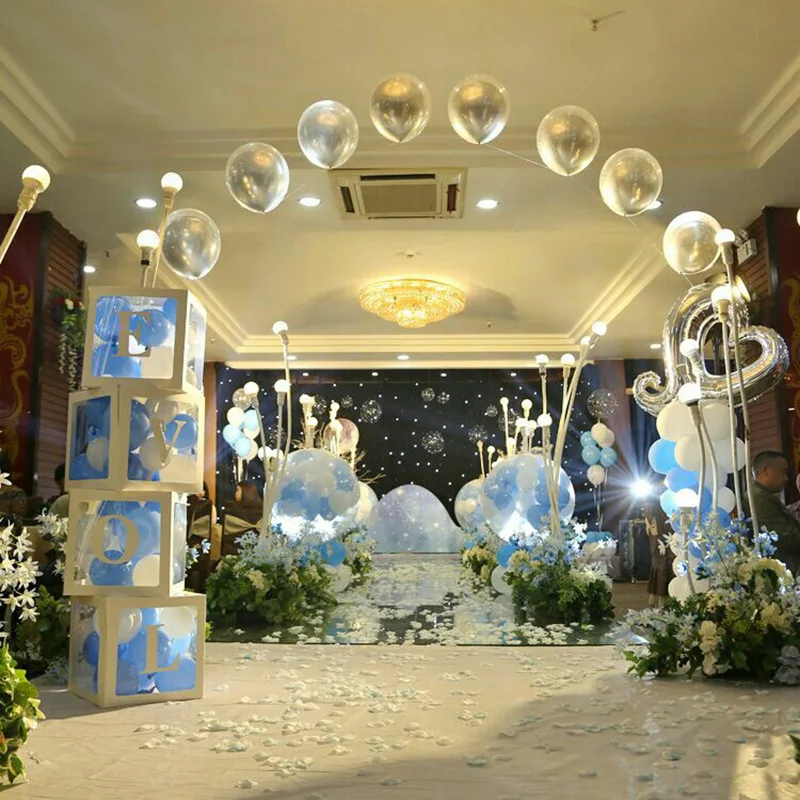Transparent Letter Baby Shower Box Birthday Wedding Baby Love Balloon Box Birthday Party Decoration Children Baby Shower Girl
Transparent Letter Baby Shower Box Birthday Wedding Baby Love Balloon Box Birthday Party Decoration Children Baby Shower Girl