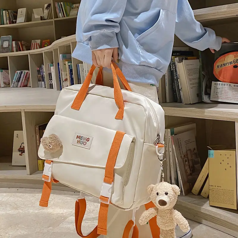 Backpack Totes Handbags Shoulder Bag Large Capacity Waterproof Crossbody Bags for Women Teenager Girls Student School Bags Sac
Backpack Totes Handbags Shoulder Bag Large Capacity Waterproof Crossbody Bags for Women Teenager Girls Student School Bags Sac