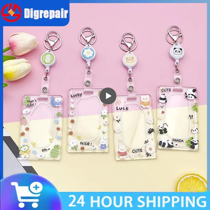 Slider Brand Card Holder Vertical Section Cartoon Card Holder Cartoon Slide Cover Transparent Student Supplies Work Permit Cute
Slider Brand Card Holder Vertical Section Cartoon Card Holder Cartoon Slide Cover Transparent Student Supplies Work Permit Cute