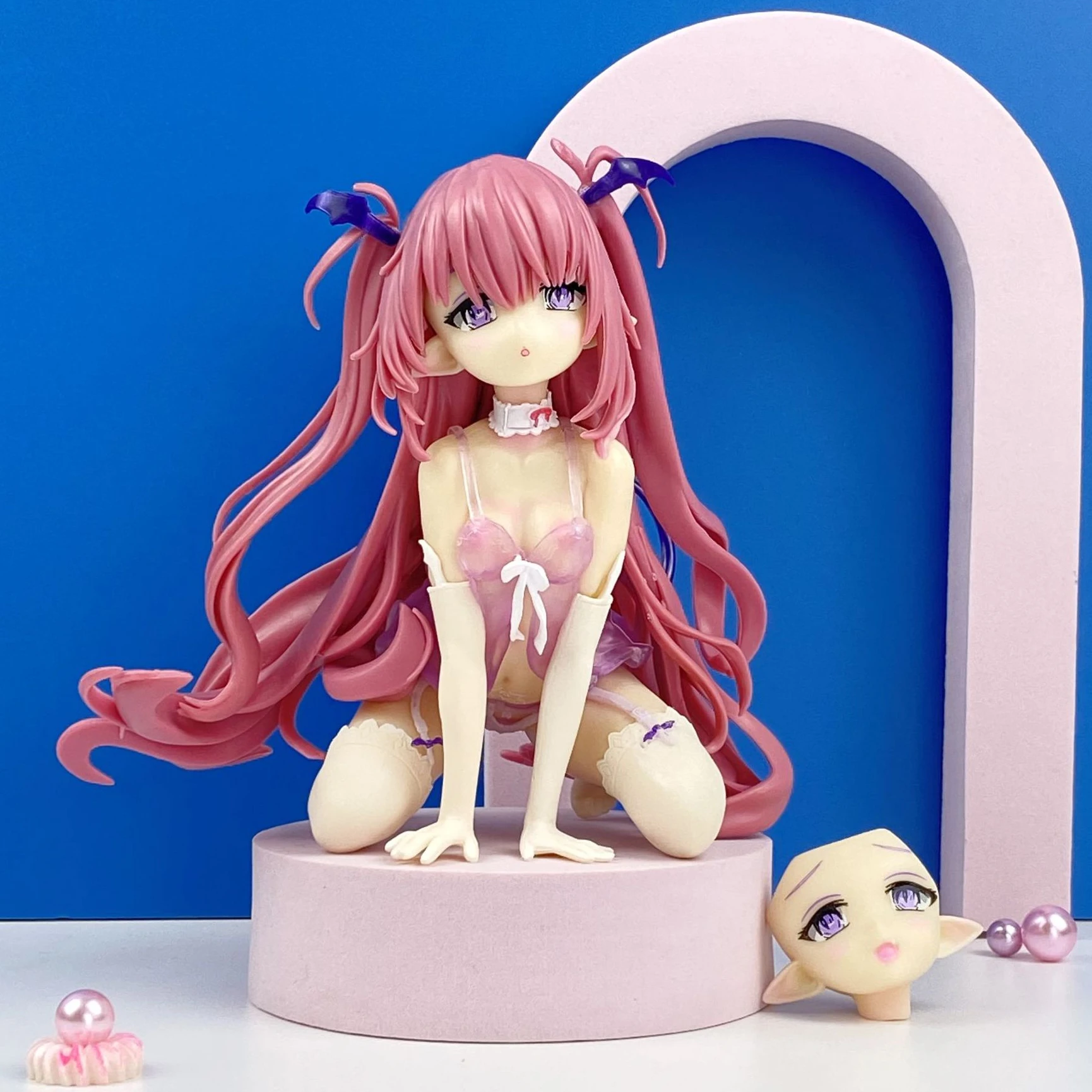 13CM 2022 New Anime Miku pink Succubus lulum pajamas Changeable face Cute sexy Figures PVC Model Toys doll Ornaments gifts
13CM 2022 New Anime Miku pink Succubus lulum pajamas Changeable face Cute sexy Figures PVC Model Toys doll Ornaments gifts