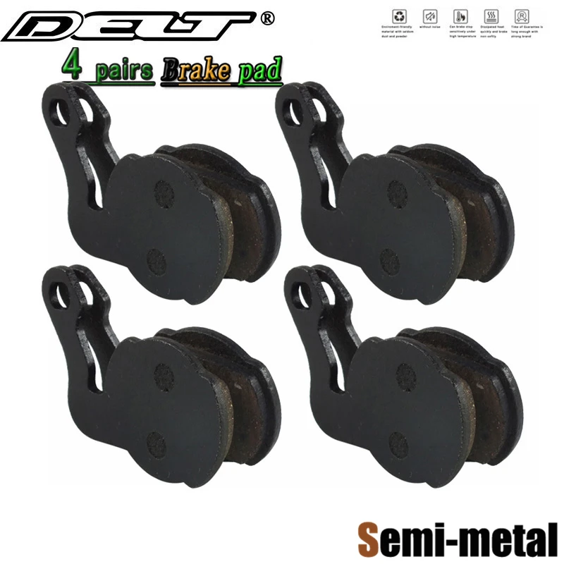 4 Pair Bicycle Disc Brake Pads For Magura Martas After 2009, Louise 2007, HP Calipe Semi-Metallic MTB Cycling BIKE Accessories
4 Pair Bicycle Disc Brake Pads For Magura Martas After 2009, Louise 2007, HP Calipe Semi-Metallic MTB Cycling BIKE Accessories
