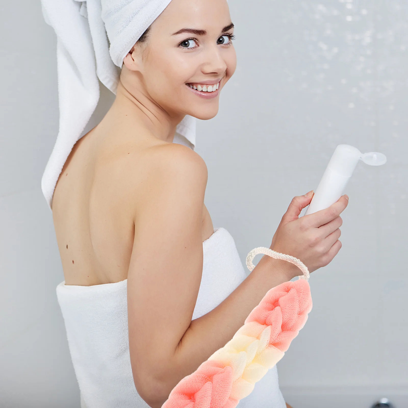 3 Long Bath Loofahs Exfoliating Back Scrubber Body Bath Shower Sponge Braided Brush for Men and Ball
3 Long Bath Loofahs Exfoliating Back Scrubber Body Bath Shower Sponge Braided Brush for Men and Ball