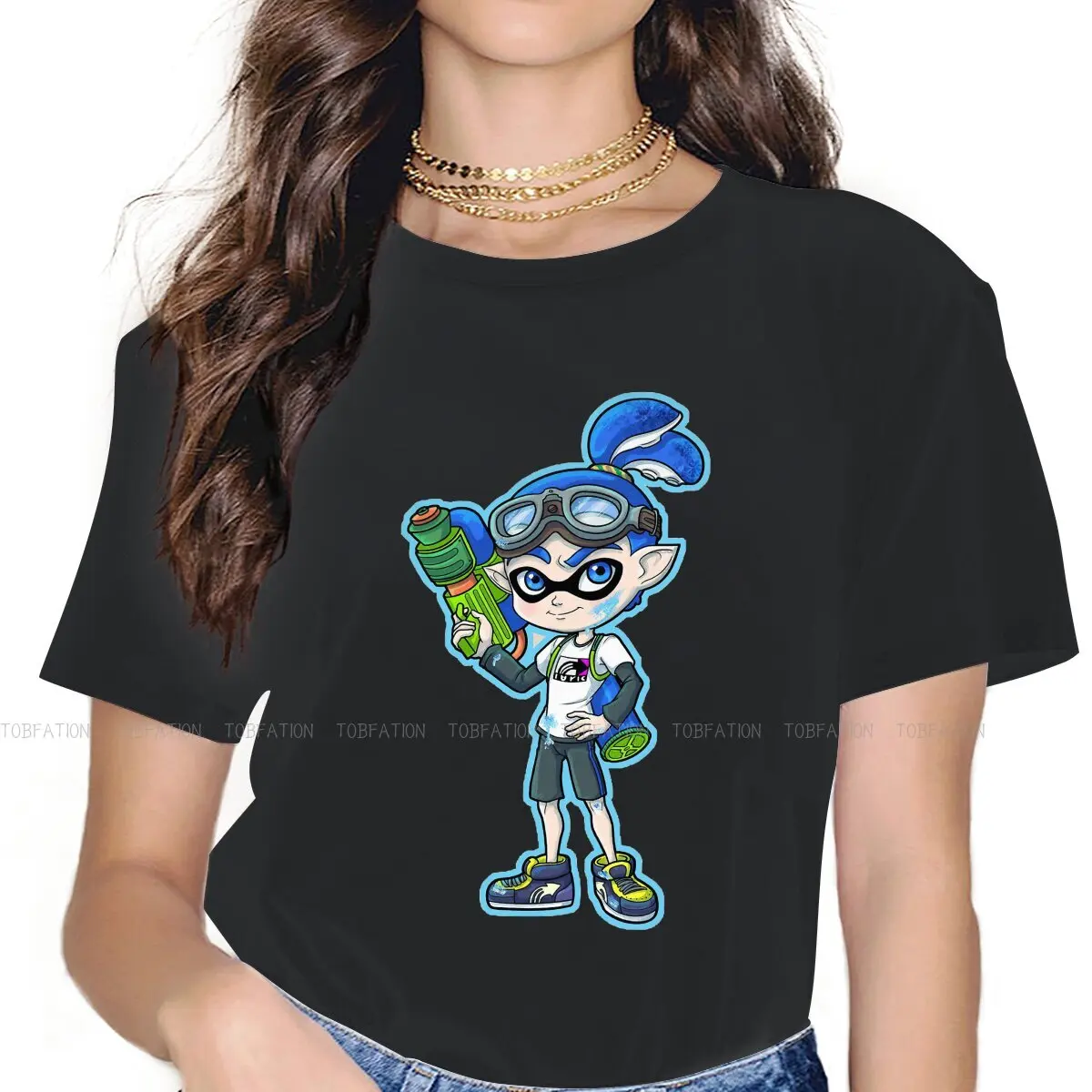 Squid Boy Cute Girls Women T-Shirt Splatoon Game Blusas Harajuku Casual Short Sleeve Vintage Oversized Tops
Squid Boy Cute Girls Women T-Shirt Splatoon Game Blusas Harajuku Casual Short Sleeve Vintage Oversized Tops
