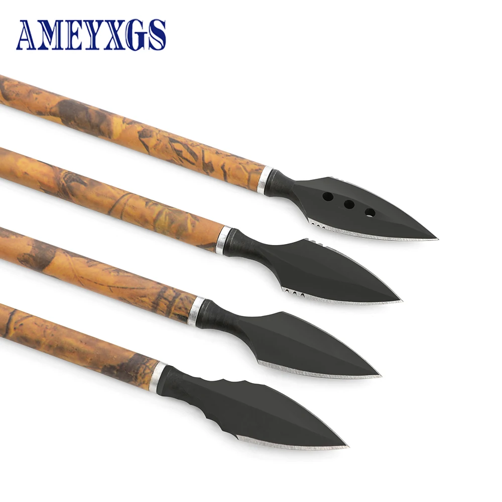 6pcs Archery Retro Arrowhead Hunting Target Arrow Head High Carbon Steel for Bow And Crossbow Outdoor Shooting Accessories
6pcs Archery Retro Arrowhead Hunting Target Arrow Head High Carbon Steel for Bow And Crossbow Outdoor Shooting Accessories