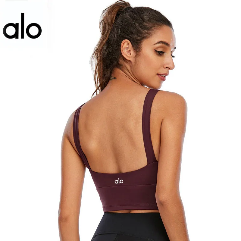 Alo Yoga High Support Women V Neck Sports Bra Crop Top Fitness Blue Straps Tube Tank Gym Plus Size Underwear Workout Sportswear
Alo Yoga High Support Women V Neck Sports Bra Crop Top Fitness Blue Straps Tube Tank Gym Plus Size Underwear Workout Sportswear