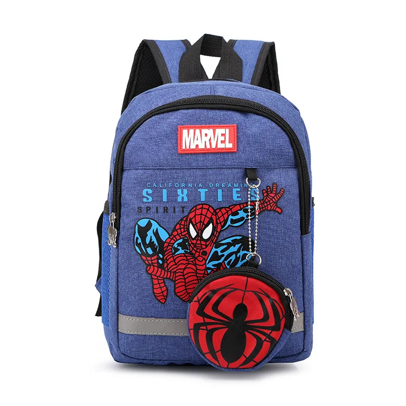 Disney New children's schoolbag kindergarten male baby cartoon spiderman red 95 car small class middle school boy backpack
Disney New children's schoolbag kindergarten male baby cartoon spiderman red 95 car small class middle school boy backpack