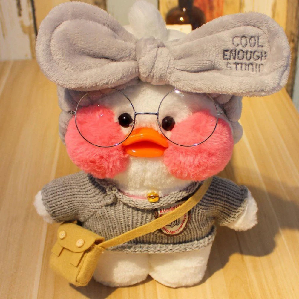 1PC 30cm Lucky Duck Plush Stuffed Toy Ducks Cute Pillows Blushing Duck Toys LaLaFanFan Cafe Duck Soft Animal Doll Gift for Kids
1PC 30cm Lucky Duck Plush Stuffed Toy Ducks Cute Pillows Blushing Duck Toys LaLaFanFan Cafe Duck Soft Animal Doll Gift for Kids