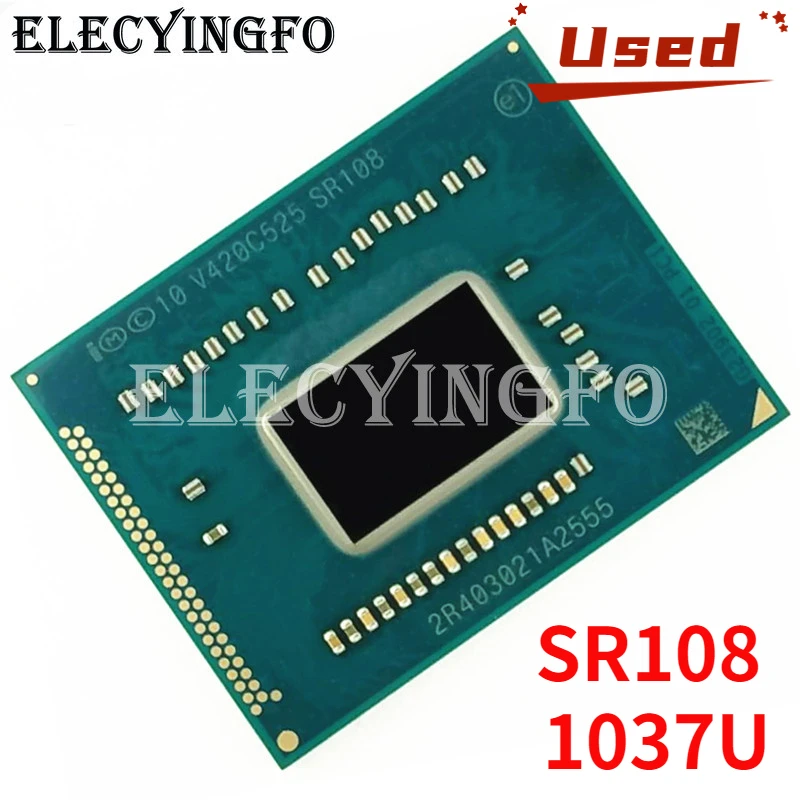 Б/у SR108 1037U центральный процессор BGA чипсет, Протестировано на 100%, хорошо работает
Б/у SR108 1037U центральный процессор BGA чипсет, Протестировано на 100%, хорошо работает