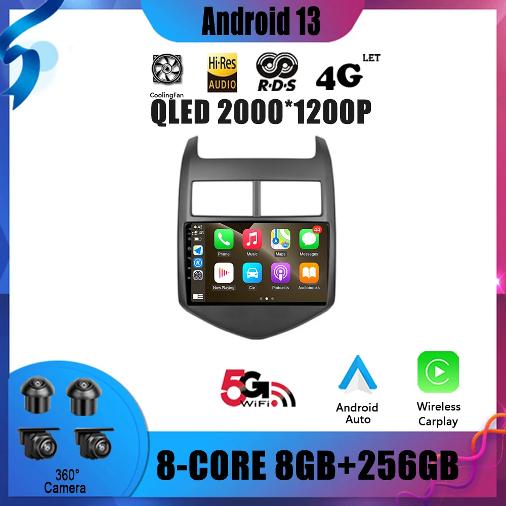 Android 13 For Chevrolet Aveo 2 Sonic T300 Car Radio Multimedia Video GPS Navigation No 2 Din DVD Player
Android 13 For Chevrolet Aveo 2 Sonic T300 Car Radio Multimedia Video GPS Navigation No 2 Din DVD Player