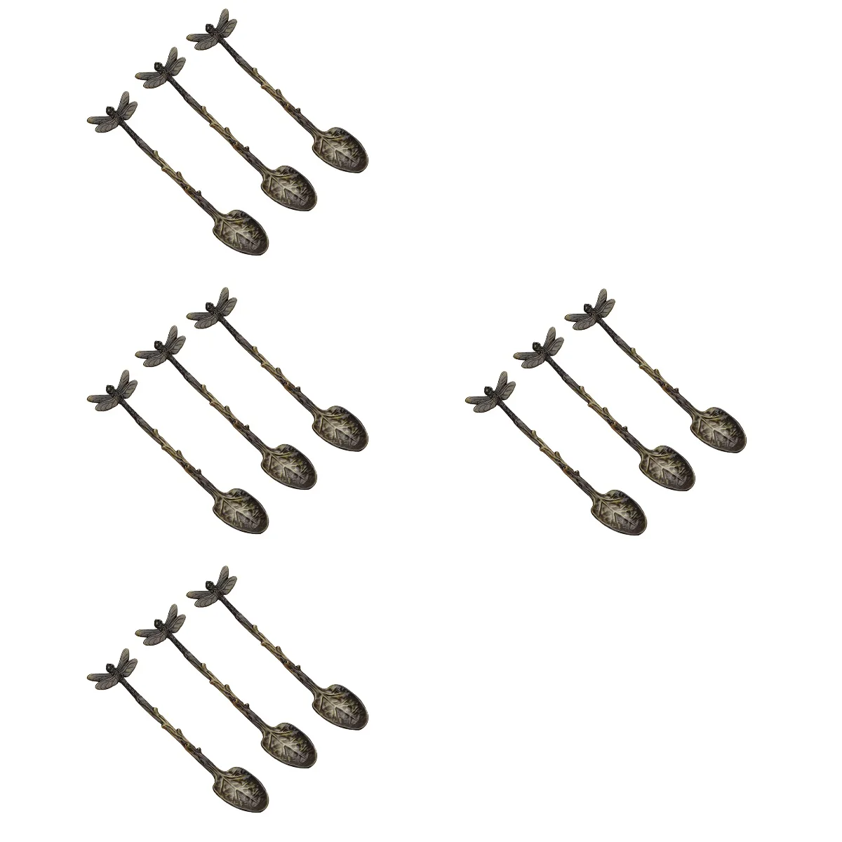 12 Pcs Home Dessert Spoons Serving Spoons Salad Spoons Coffee Spoons for Home 
12 Pcs Home Dessert Spoons Serving Spoons Salad Spoons Coffee Spoons for Home