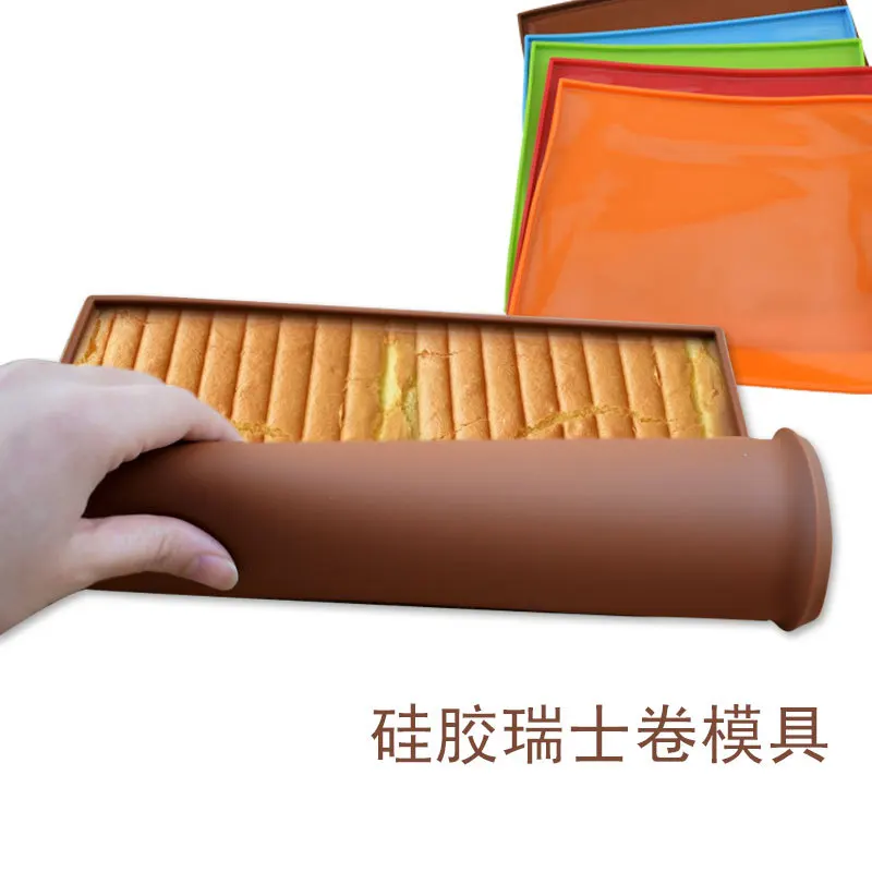 

Silicone Baking Mat Cake Roll Pad Molds Macaron Swiss Roll Oven Mat Non-stick Baking Pastry Tools Kitchen Gadgets Accessories