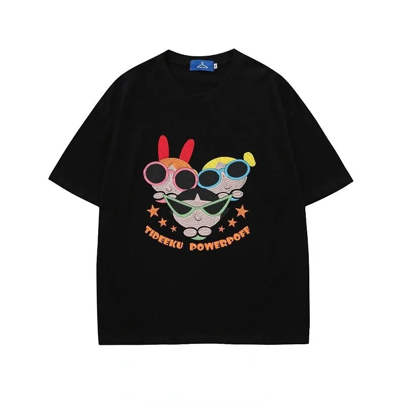 Men and Women New Cartoon Foam Fashion Printed T Shirt Couple Oversized Casual Tees for Summer
Men and Women New Cartoon Foam Fashion Printed T Shirt Couple Oversized Casual Tees for Summer