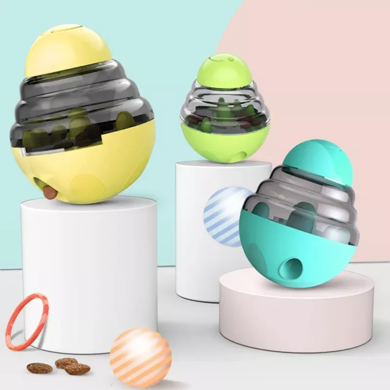 Dog Feeder Interactive Toy Tumbler Leaking Ball Pet Funny Cat Snacks Toy Cats Puzzle Toys Doggy Kitty Molars
Dog Feeder Interactive Toy Tumbler Leaking Ball Pet Funny Cat Snacks Toy Cats Puzzle Toys Doggy Kitty Molars
