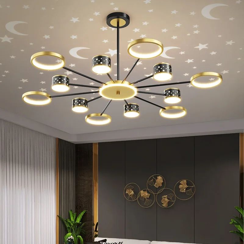 2023 Nordic Light Luxury Modern Minimalist Atmosphere Starry Sky Chandelier For Bedroom Dining Room Kithen Fixtures Dimmable
2023 Nordic Light Luxury Modern Minimalist Atmosphere Starry Sky Chandelier For Bedroom Dining Room Kithen Fixtures Dimmable