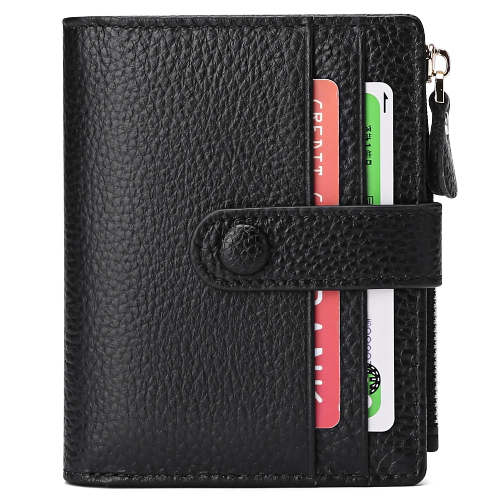 Short Women's Genuine Leather Card Bag Cowhide Zipper Coin Purse Ultra-thin Mini Small Wallet Credit Card Bag Women's Wallet
Short Women's Genuine Leather Card Bag Cowhide Zipper Coin Purse Ultra-thin Mini Small Wallet Credit Card Bag Women's Wallet