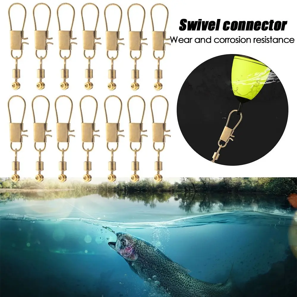 Durable Stainless Steel Solid Ring Heavy Duty Ball Sea bean with golden copper head Bearing Barrel Rolling Swivel 
Durable Stainless Steel Solid Ring Heavy Duty Ball Sea bean with golden copper head Bearing Barrel Rolling Swivel