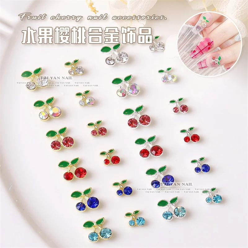 20pcs 6/8mm AB Crystal Cherry Nail Art Rhinestone Charms 3D Aloy Zircon Nail Decorations DIY Kawaii Jewelry Manicure Accessories
20pcs 6/8mm AB Crystal Cherry Nail Art Rhinestone Charms 3D Aloy Zircon Nail Decorations DIY Kawaii Jewelry Manicure Accessories