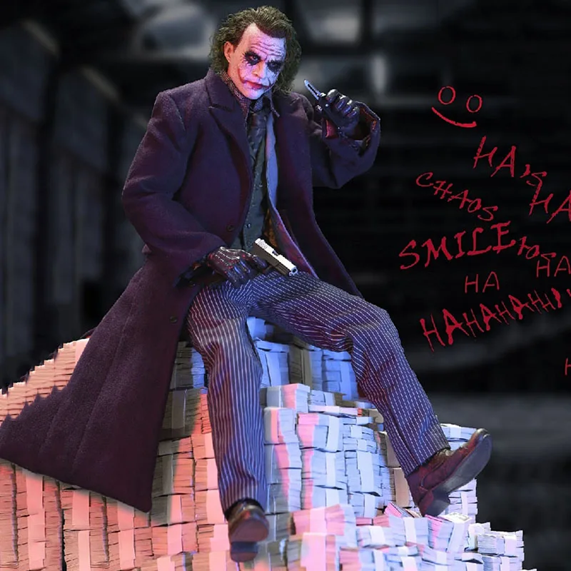 In Stock 1/6 Scale Black Toys BT101 Male Solider Clown Hair Transplant Purple Version Full Set Action Figure Model for Fan 
In Stock 1/6 Scale Black Toys BT101 Male Solider Clown Hair Transplant Purple Version Full Set Action Figure Model for Fan