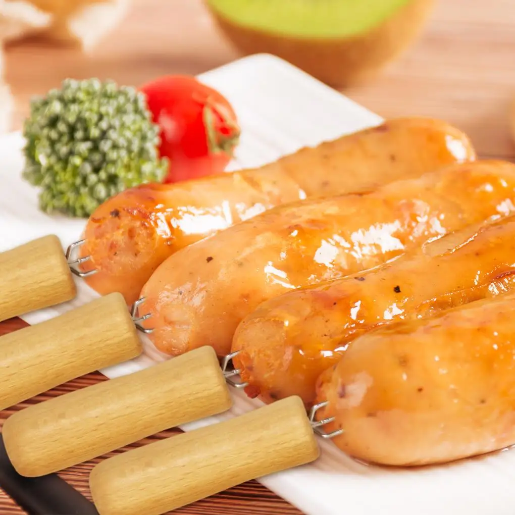 4 Pieces Corn Cob Holders Mini Skewers Outdoor BBQ Grilling Spikes Handheld Household Party Kitchen Chef Cooking Tools
4 Pieces Corn Cob Holders Mini Skewers Outdoor BBQ Grilling Spikes Handheld Household Party Kitchen Chef Cooking Tools