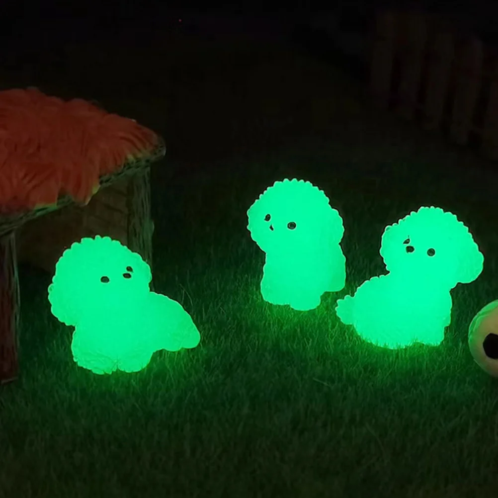 Glow In Dark Mini Dog Figurines Miniature Resin Animal Figurine Micro Landscape Bonsai Decor Resin Miniature Dog Figurines
Glow In Dark Mini Dog Figurines Miniature Resin Animal Figurine Micro Landscape Bonsai Decor Resin Miniature Dog Figurines