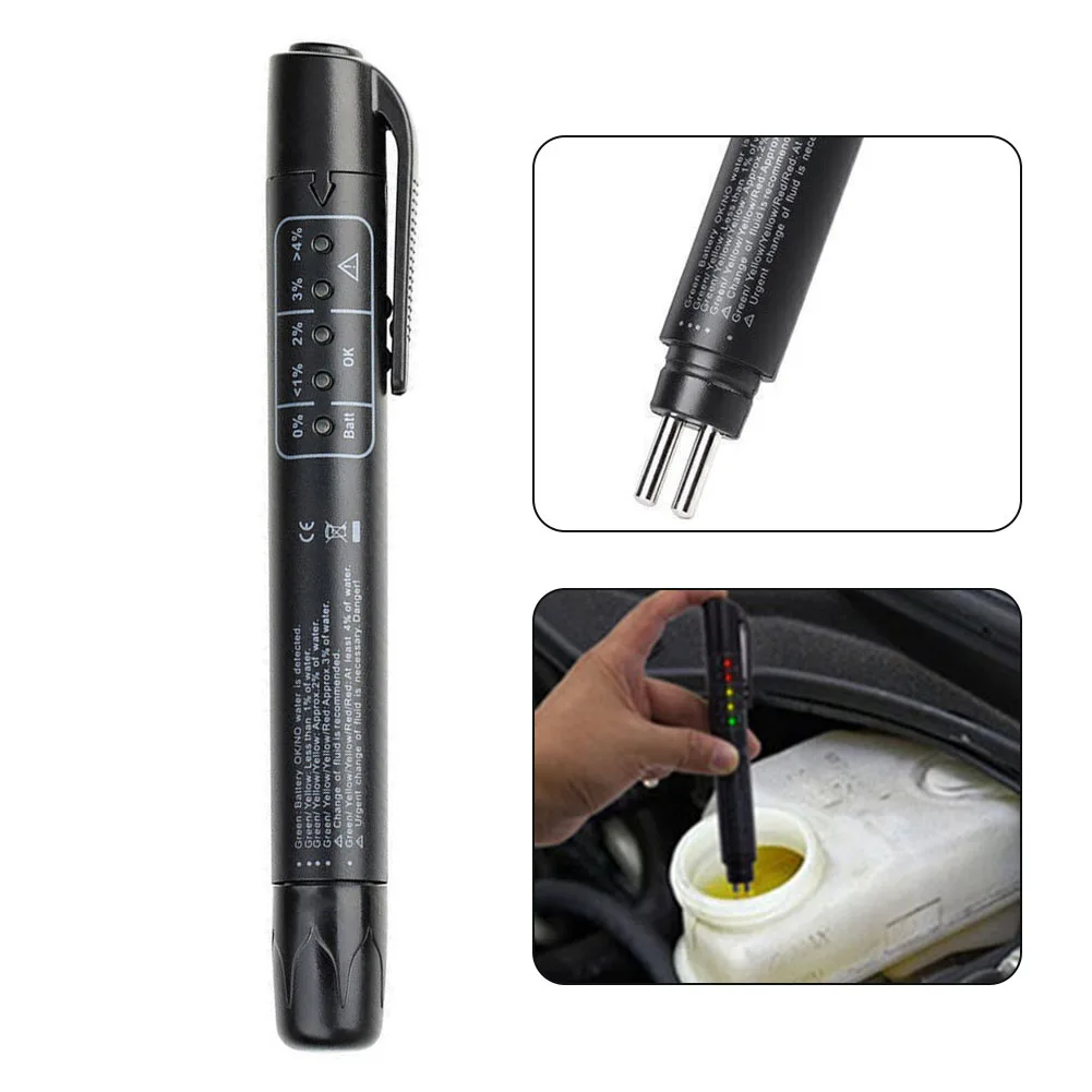 Brand New Brake Fluid Tester Tester Pen Replacement Test Tosting Tool Vehicle 1pcs 5 LED Accessories Indicator
Brand New Brake Fluid Tester Tester Pen Replacement Test Tosting Tool Vehicle 1pcs 5 LED Accessories Indicator