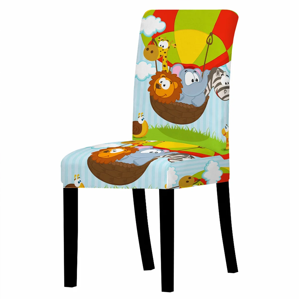 Cute Animals Hot Air Balloon Print Home Decor Chair Cover Removable Anti-dirty Dustproof Stretch Chair Cover Chairs for Bedroom 
Cute Animals Hot Air Balloon Print Home Decor Chair Cover Removable Anti-dirty Dustproof Stretch Chair Cover Chairs for Bedroom