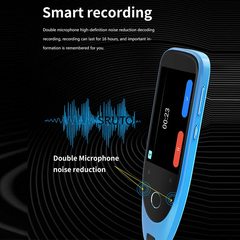 S50 Smart Translator Pen Scanner, 112 Languages, Text Scanning, Touchscreen Reading, Offline Wireless Function, Translation,
S50 Smart Translator Pen Scanner, 112 Languages, Text Scanning, Touchscreen Reading, Offline Wireless Function, Translation,
