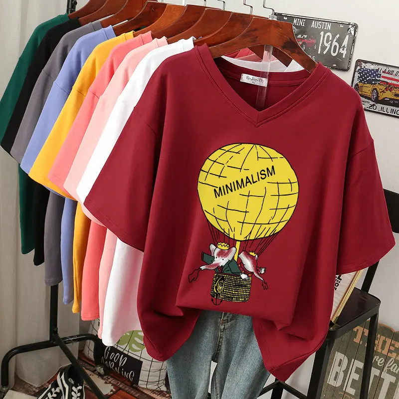 EBAIHUI 100% Cotton M-6XL T Shirt Kawaii Cartoon Anime Tshirt Short Sleeve Women's Top Summer Couple V Neck Oversized T Shirts
EBAIHUI 100% Cotton M-6XL T Shirt Kawaii Cartoon Anime Tshirt Short Sleeve Women's Top Summer Couple V Neck Oversized T Shirts