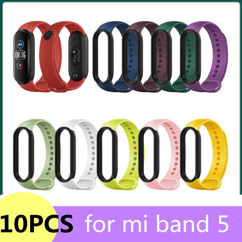 Color Strap For Xiaomi Mi Band 5 Watch Bracelet Replacement Smartwatch Silicone Wristband Strap For Mi Band 5 Smart Accessories
Color Strap For Xiaomi Mi Band 5 Watch Bracelet Replacement Smartwatch Silicone Wristband Strap For Mi Band 5 Smart Accessories