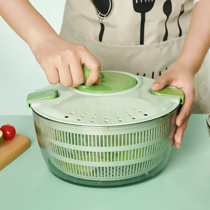 Household Vegetable Dehydrator Creative Manual Water Salad Spinner Fruit Drain Basket Dryer Hand Crank Kitchen Household Gadget
Household Vegetable Dehydrator Creative Manual Water Salad Spinner Fruit Drain Basket Dryer Hand Crank Kitchen Household Gadget